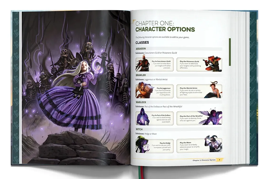 Daggerheart: Hope &amp; Fear character options and cards